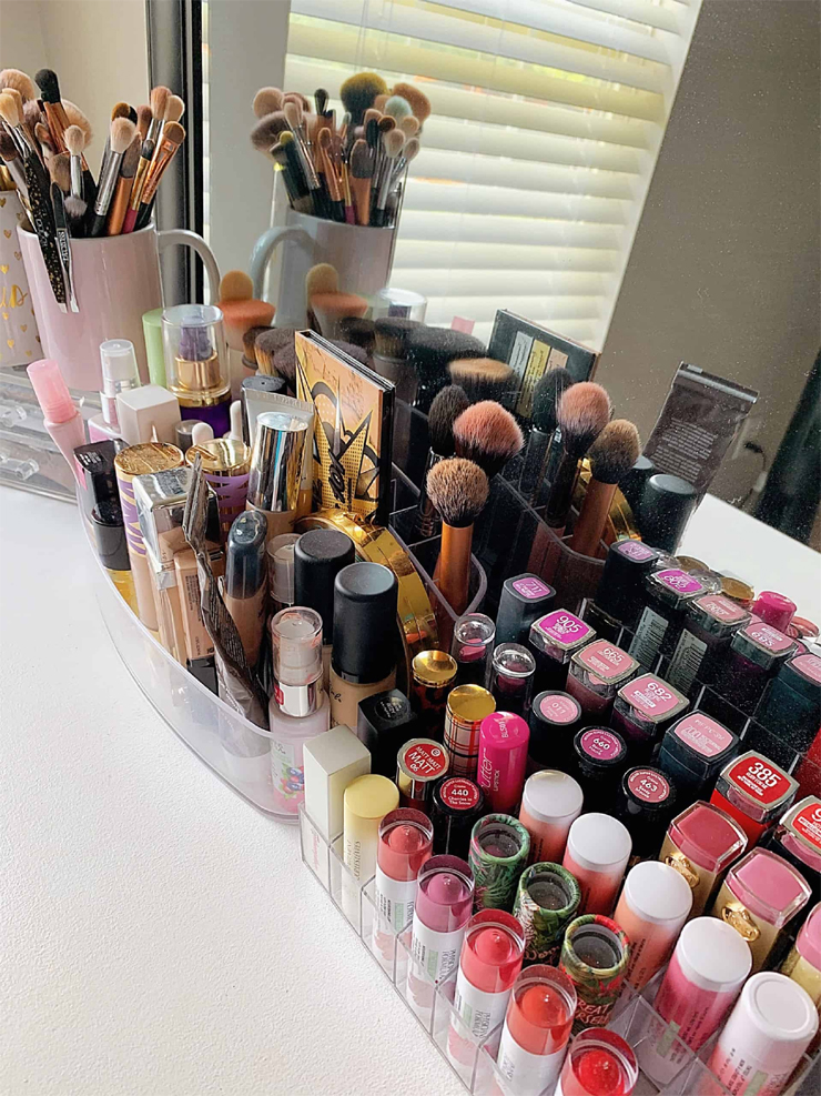 make-up organized,make-up organized tips,makeup tips,tips,beauty,beauty tips