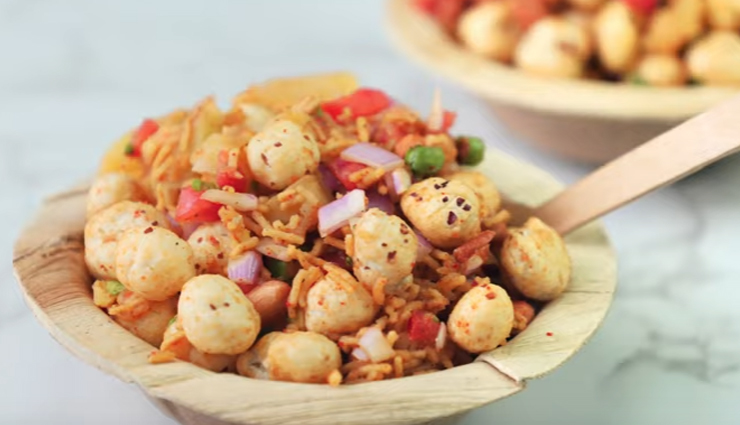 phool makhana chaat,hunger struck,food,easy reicpe