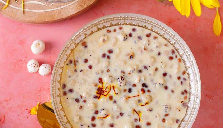 Fasting Special Makhana Kheer Recipe