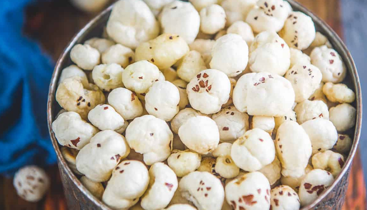 healthy and nutritious caramelized makhane,food,easy recipe