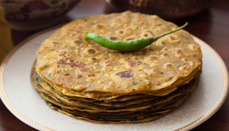makkai methi mooli parantha,makka recipe,methi recipe,mooli recipe,parantha recipe,breakfast recipe