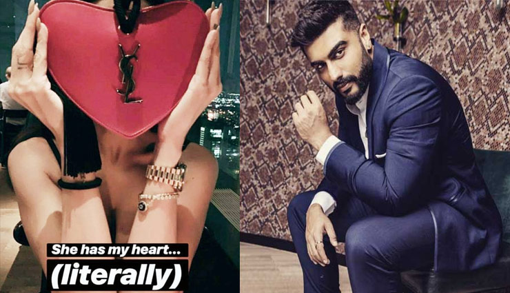 सोशल मीडिया पर अर्जुन कपूर ने किया प्यार का इजहार, मलाइका की फोटो  शेयर कर कही यह बात...