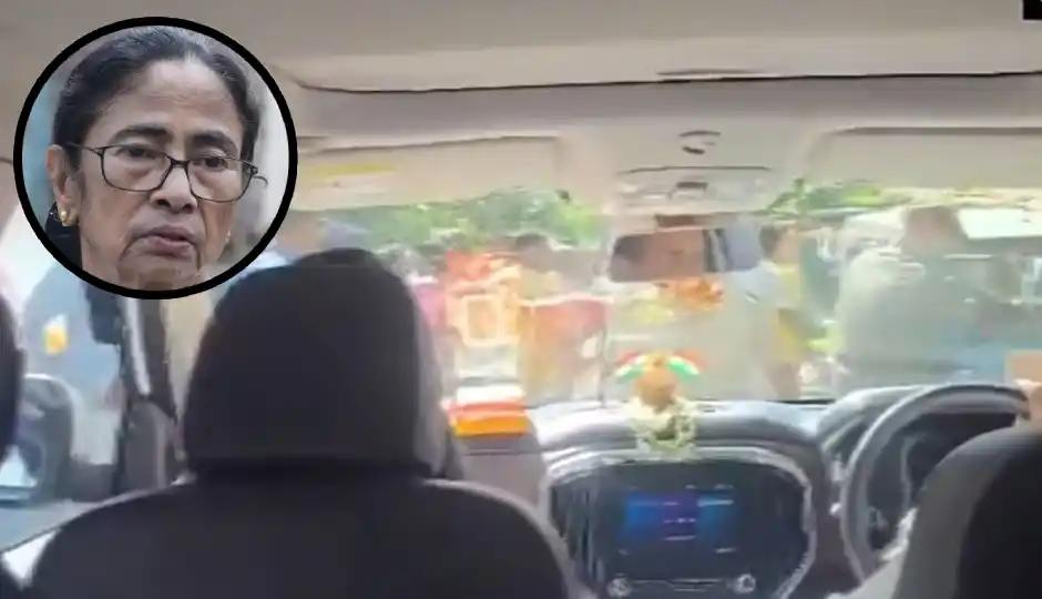 ममता बनर्जी की कार पर पथराव, बोलीं- खिड़की खुली होती तो सिर फट जाता; बीजेपी पर लगाए गंभीर आरोप
