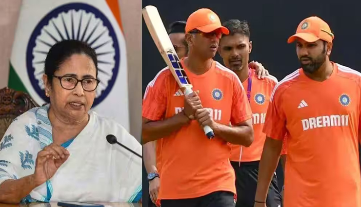 ममता बनर्जी ने उठाए टीम इंडिया की प्रैक्टिस जर्सी के रंग पर सवाल, कहा भाजपा सब जगह भगवाकरण ला रही है