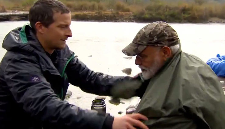 discovery,man vs wild,pm narendra modi,bear grylls,narendra modi news in hindi,news,news in hindi