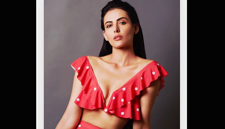 PICS- Ex-Bigg Boss contestant Mandana Karimi goes topless on the beach