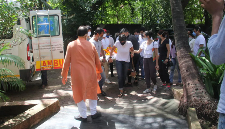 mandira bedi,mandira bedi husband died,mandira bedi funeral