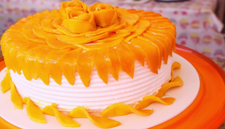 mango cake,cake recipe ,मैंगो केक रेसिपी, मैंगो रेसिपी, केक रेसिपी, गर्मियों की रेसिपी 