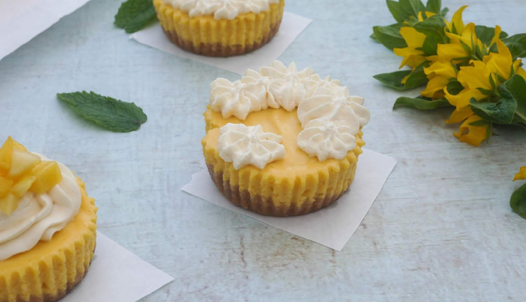 mango cheesecake,mango cheesecake recipe,eggless mango cheesecakes,hunger struck,food