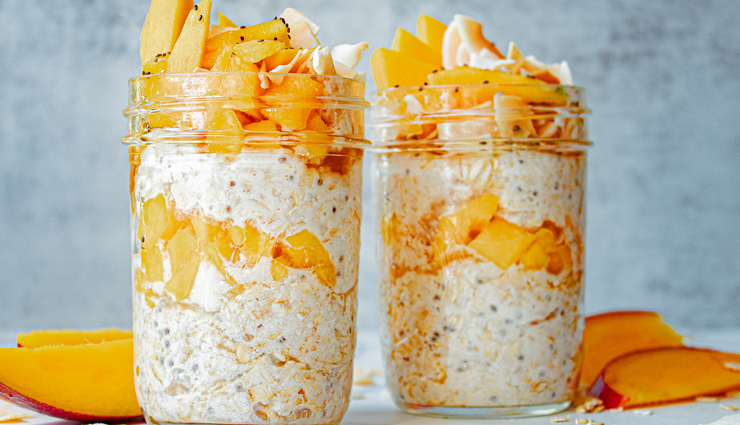 Recipe- Perfect for Breakfast Mango and Chia oats 