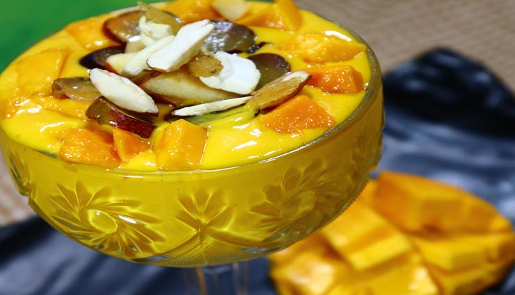 mango custard recipe,recipe,recipe in hindi,special recipe