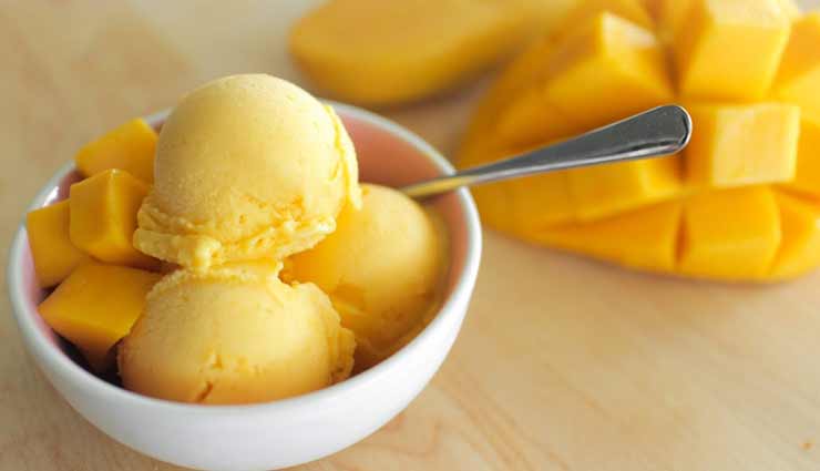 Summer Special : सिर्फ चार चीजों से बनेगी लाजवाब मैंगो आइसक्रीम #Recipe