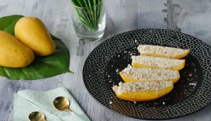 street style mango matka kulfi,mango matka kulfi recipe,kulfi recipe,mango recipe,recipe