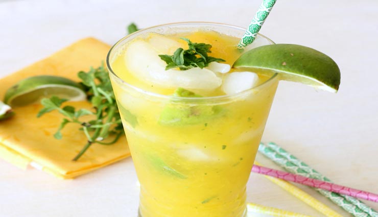 गर्मियों में आपको तरोताजा रखेंगी 'मैंगो मॉकटेल' ड्रिंक #Recipe mango mocktail recipe,recipe,recipe in hindi,special recipe