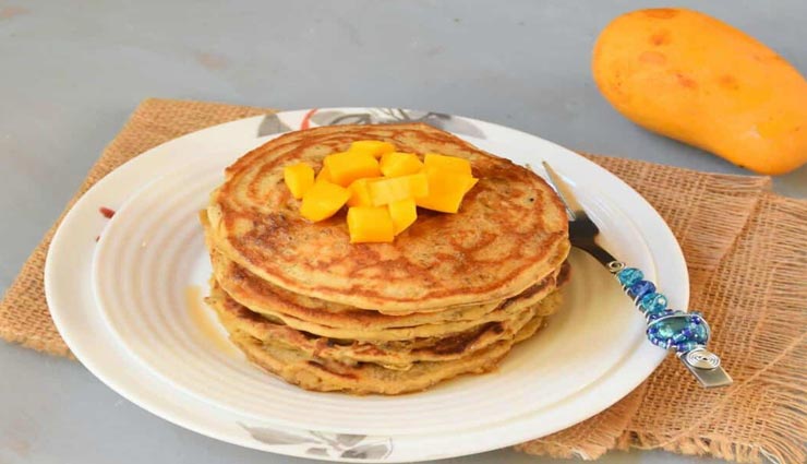 mango pancake recipe,recipe,recipe in hindi,special recipe