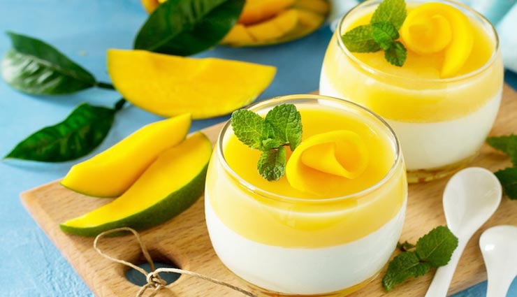 mango pannacotta recipe,recipe,recipe in hindi,special recipe,lockdown,coronavirus