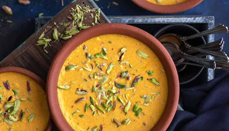 Recipe- Delicious Indian Dessert Mango Phirni