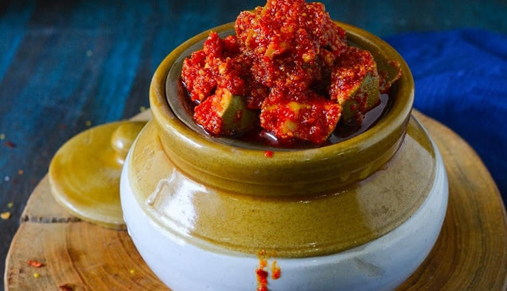 Recipe- Andhra Style Mango Pickle
