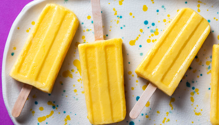Recipe- Enjoy Your Nights With Mango Yogurt Popsicles