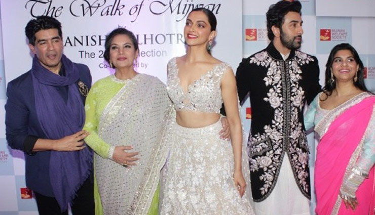 मनीष मल्होत्रा ने आयोजित किया 9वां एनुअल फंडराइज़र शो ‘द वॉक विद मिजवां’, दीपिका-रणबीर बने शो स्टॉपर, देखे तस्वीरे