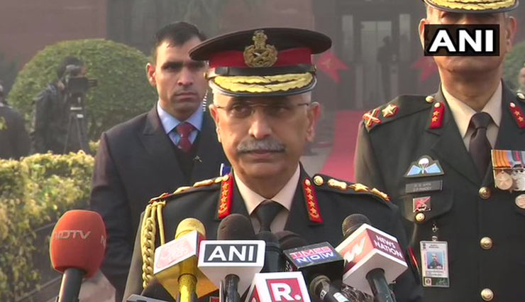 नए साल पर आर्मी चीफ जनरल नरवाणे बोले- हर वक्त तैयार, देश की सुरक्षा पर आंच नहीं आने देंगे 