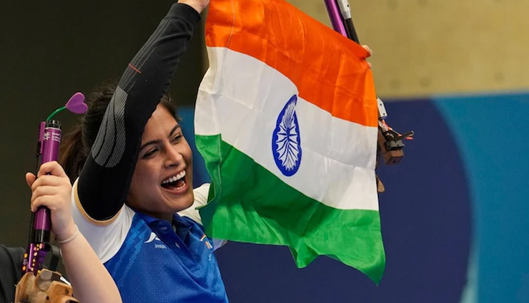 Paris Olympic 2024: महिला निशानेबाजी में ऐतिहासिक कांस्य पदक जीतने के बाद मनु भाकर ने गीता का हवाला दिया
