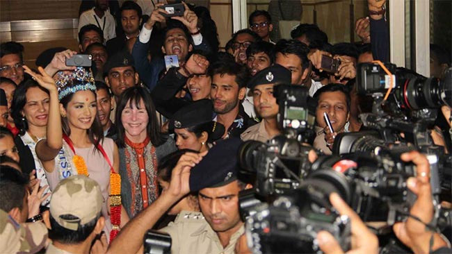 manushi chhillar,siddhivinayak temple,lord ganesha,miss world 2017