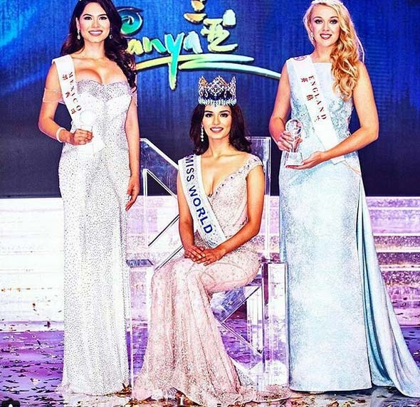 manushi chhillar,siddhivinayak temple,lord ganesha,miss world 2017