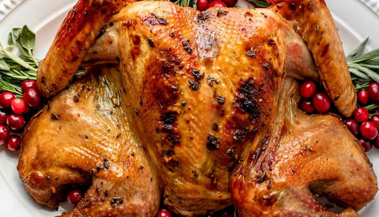 Recipe- Crispy and Delicious Maple Orange Glazed Spatchcock Turkey