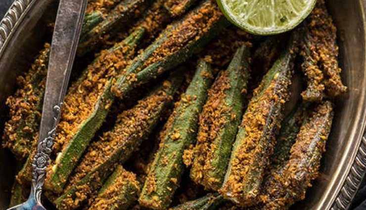 bharwa bhindi,bharwa bhindi recipe