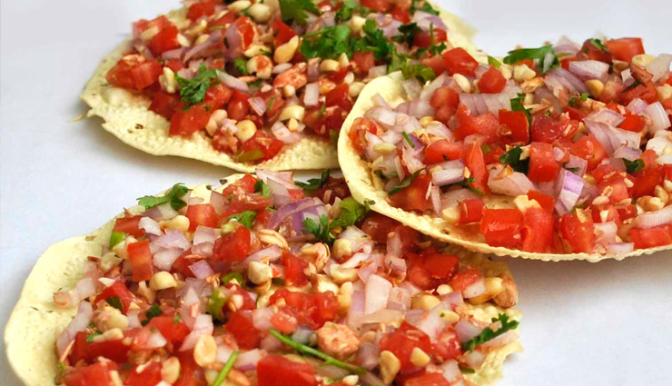 masala papad,masala papad dhaba style,easy recipes,hunger struck,food