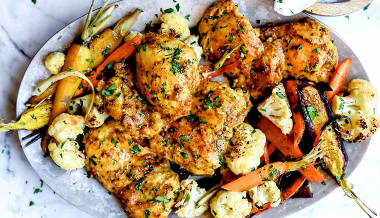 Recipe- Easy To Make Curry Oatmeal With Tandoori Masala Roasted Zucchini