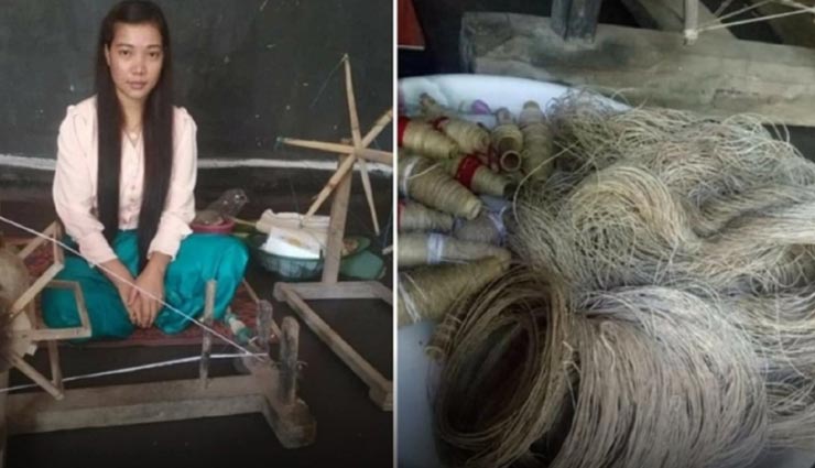 weird news,weird incident,mask from lotus stalk,manipur village