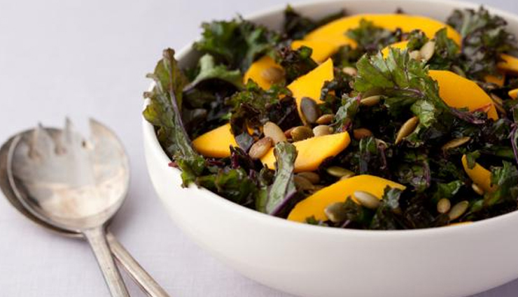 massaged kale salad,massaged kale salad recipe,hunger struck,food