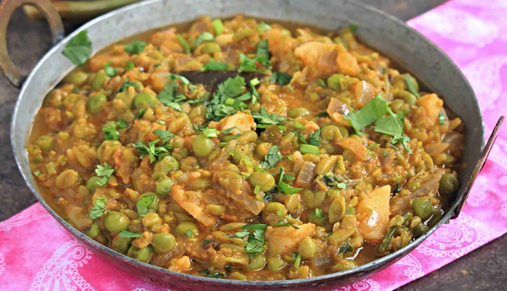 uttar pradesh style matar ka nimona,food,easy recipe