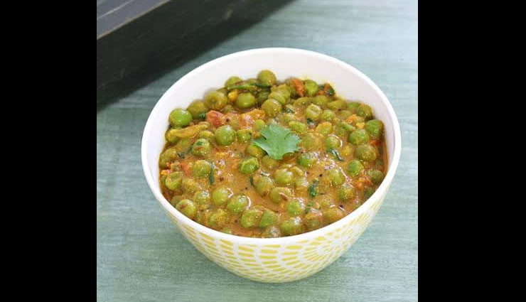 matar ki sabzi,winter special recipe,main course recipe