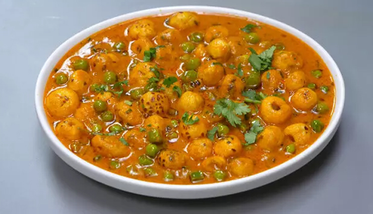 delicious mughlai matar makhana sabji,food,easy recipe,dinner recipe