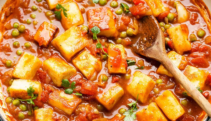 matar paneer,matar paneer recipe,winter special recipe,paneer recipe