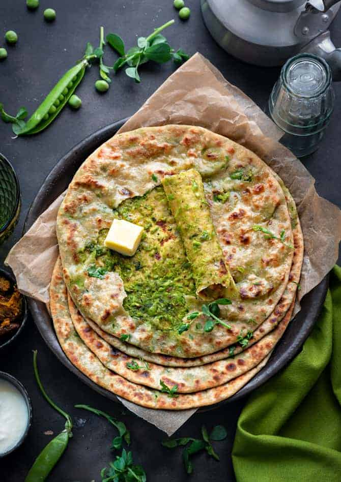 matar paratha,winter special matar paratha,matar paratha recipe,paratha recipe,recipe,winter special recipe