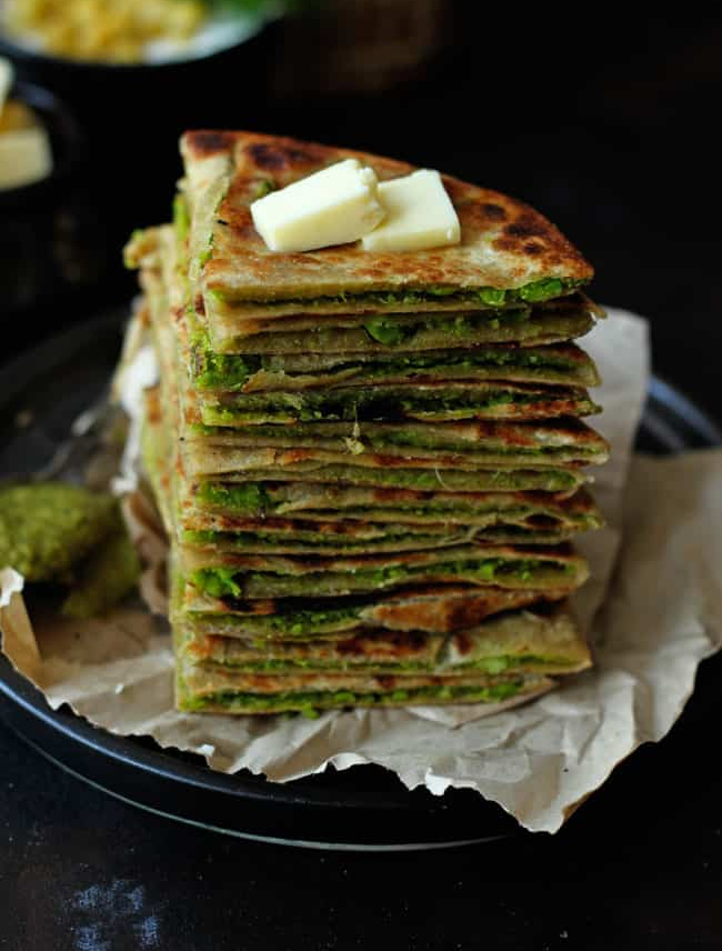 matar paratha,winter special matar paratha,matar paratha recipe,paratha recipe,recipe,winter special recipe