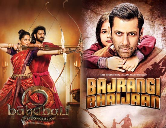 भारतीय सिनेमा की सबसे ज्यादा कमाई करने वाली फ़िल्में