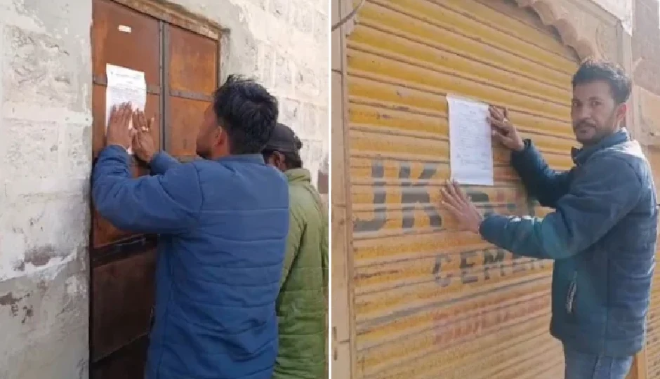 पोकरण में गोवंश हत्या मामले के बाद प्रशासन ने दिखाई सख्ती, 19 अवैध मीट दुकानों पर लगा ताला