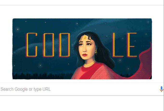 'ट्रेजिडी क्वीन' मीना कुमारी के 85वे जन्मदिन पर गूगल का सम्मान, ऐसे किया याद