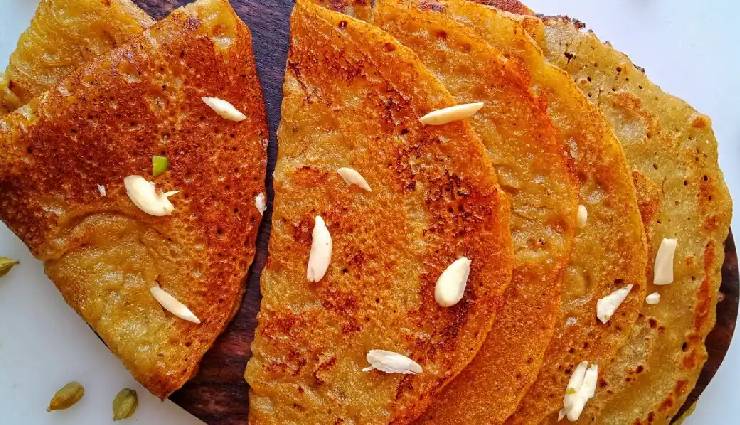 नाश्ते में नमकीन के बजाय चुनें मीठा चीला, बन जाते हैं फटाफट और समय की होती है बचत #Recipe meetha cheela,meetha cheela sweet dish,meetha cheela breakfast,meetha cheela recipe,meetha cheela ingredients,meetha cheela dish