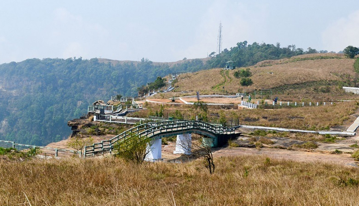 meghalaya,places to visit in meghalaya,tourist attractions in meghalaya,cherrapunji,double decker living root bridge,nohkalikai falls,eco park,nokrek national park,seven sisters falls