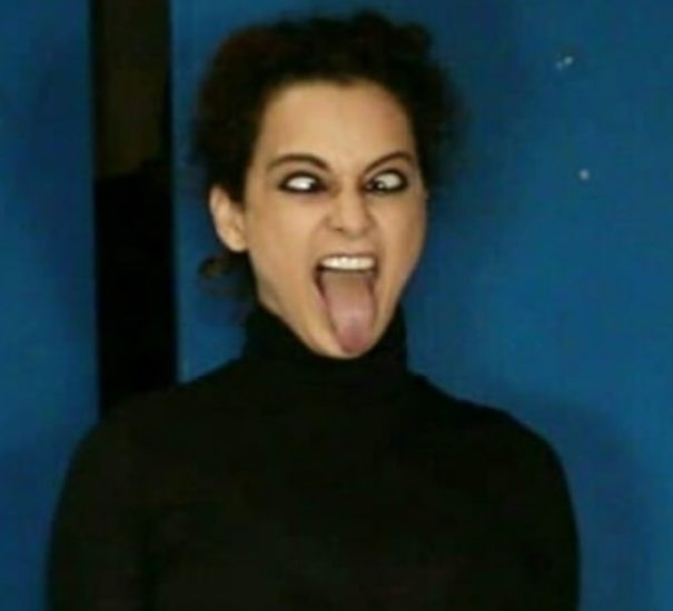 'मेंटल है क्या' पार्टी में Crazy अंदाज में पहुंचीं कंगना रनौत, देखें तस्वीरें bollywood,kanagana ranaut,rajkumar rao,mental hai kya,ekta kapoor