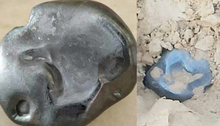 राजस्थान / जालोर में गिरा 2.78 किलो वजनी उल्कापिंड