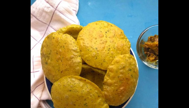 methi dal poori,recipe,main course recipe