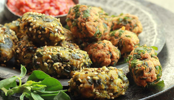 Recipe- Healthy for Breakfast Methi Muthiya