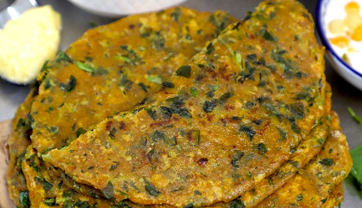 methi paratha,methi paratha recipe,paratha recipe